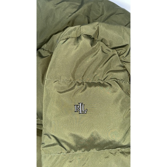 Ralph Lauren Down Puffer Long Coat w/ Hood (Size: M) - Picture 8 of 11